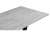 Стол деревянный Мичиган Лофт 110х70 25 мм бетон / черный матовый фото, изображение