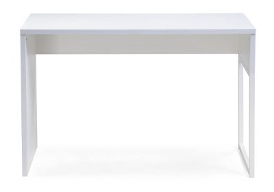 Письменный стол Ниа 115х60 белый / белый матовый фото, изображение