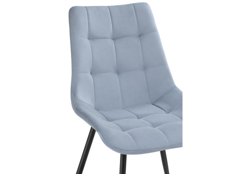 Стул Sidra light blue / black фото, изображение