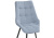 Стул Sidra light blue / black фото, изображение
