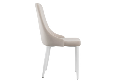 Стул Kora white / beige фото, изображение