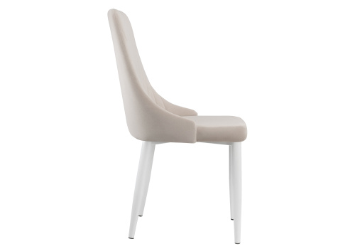 Стул Kora white / beige фото, изображение