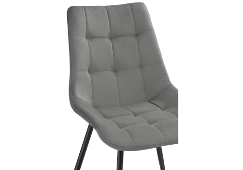Стул Sidra dark gray / black фото, изображение
