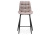 Барный стул Алст велюр латте / черный фото, изображение