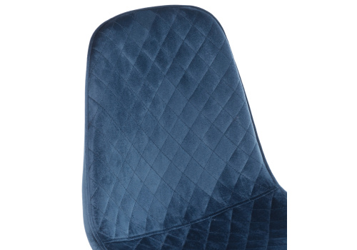 Стул Capri dark blue / wood фото, изображение