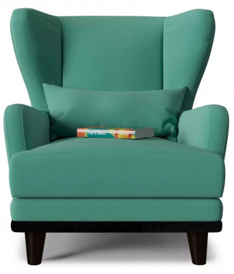 Кресло Оскар бирюзовый фото, изображение