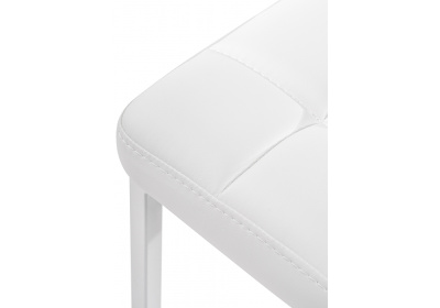 Барный стул Лофт линкольн белый / белый матовый фото, изображение