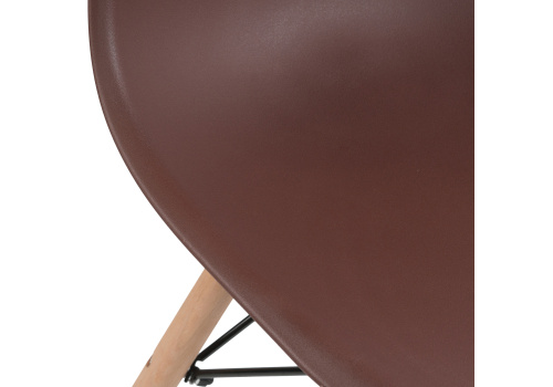 Стул Eames PC-015 brown фото, изображение