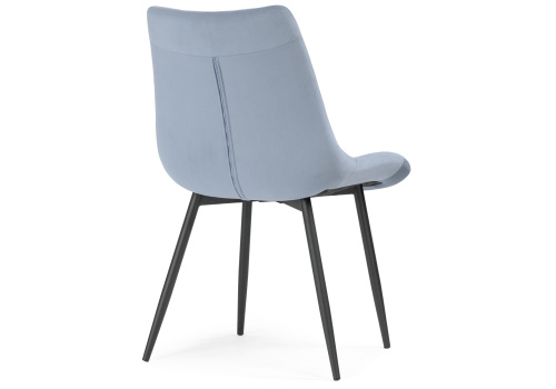 Стул Sidra light blue / black фото, изображение