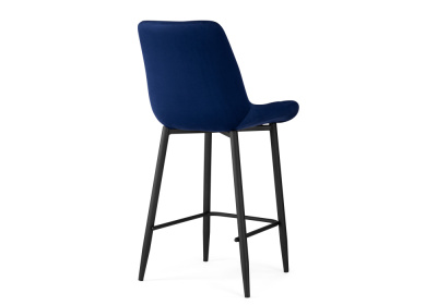 Барный стул Баодин Б/К синий / черный фото, изображение