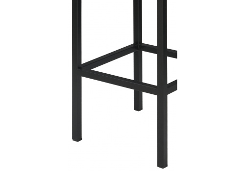 Барный стул Лофт ткань канди крем / черный матовый фото, изображение