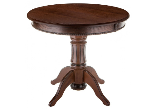 Стол деревянный Павия орех с коричневой патиной фото, изображение