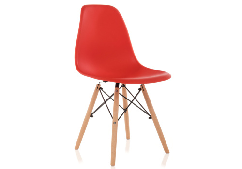 Стул Eames PC-015 красный фото, изображение