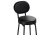 Барный стул Satearant черный полимер / темный мусс фото, изображение