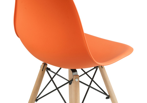 Стул Eames PC-015 orange фото, изображение