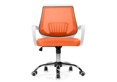 Компьютерное кресло Ergoplus orange / white фото, изображение