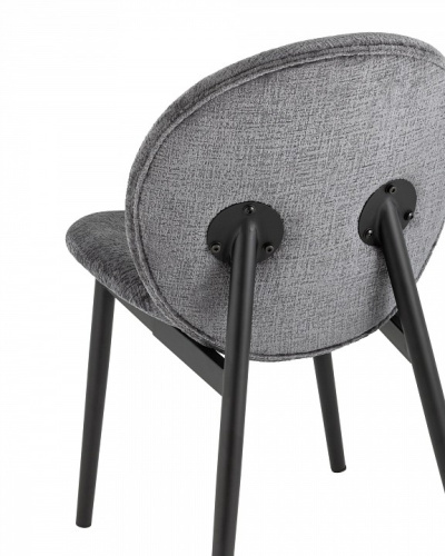 Набор из 2 стульев Эллиот серый фото, изображение