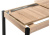 Стол деревянный Оригон сонома / черный матовый фото, изображение