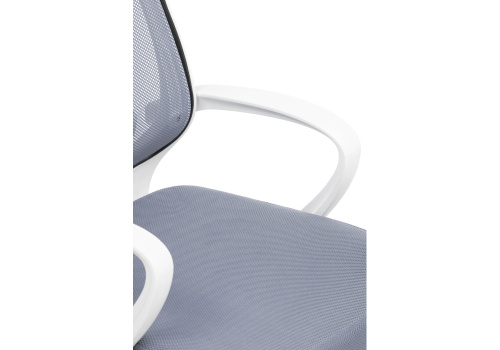 Компьютерное кресло Ergoplus light gray / white фото, изображение