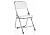 Стул Chair раскладной белый фото, изображение