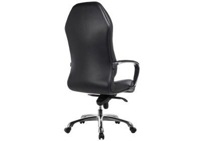 Компьютерное кресло Damian black / satin chrome фото, изображение