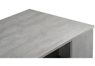 Письменный стол Битти Лофт 116 бетон / черный матовый фото, изображение