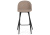 Барный стул Сондре капучино / черный фото, изображение