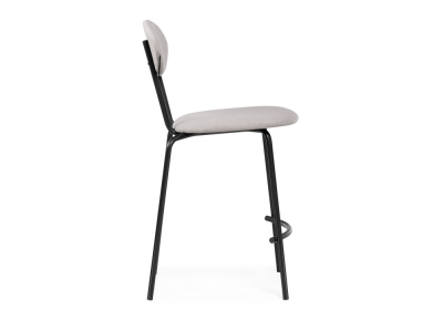 Барный стул Коумо катания смок / черный матовый фото, изображение