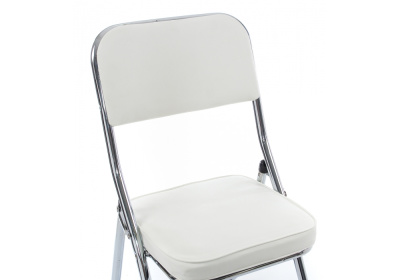 Стул Chair раскладной белый фото, изображение