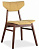 Набор из 4 стульев Tor желтый фото, изображение