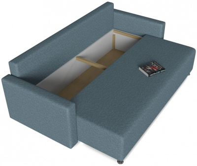 Диван-кровать Олимп синий фото, изображение