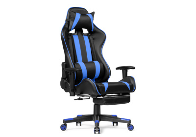 Компьютерное кресло Corvet black / blue фото, изображение