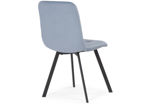 Стул Bruk light blue / black фото, изображение