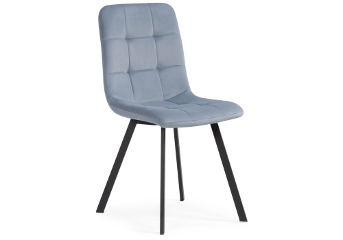Стул Bruk light blue / black фото, изображение